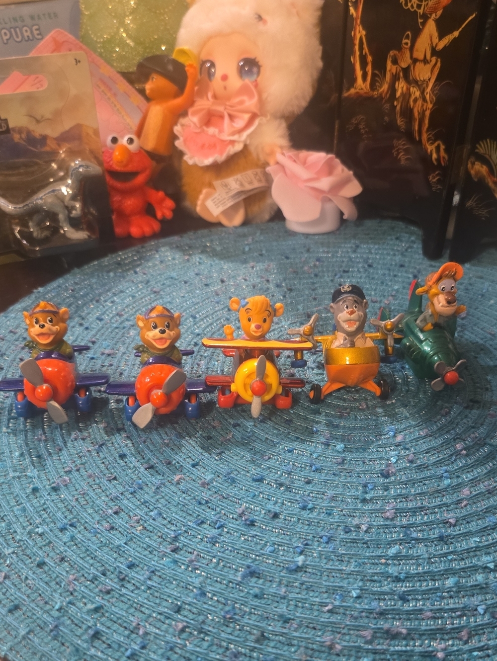 McDonald's Disney's TaleSpin Happy Meal Toy Airplanes Set Multicolor